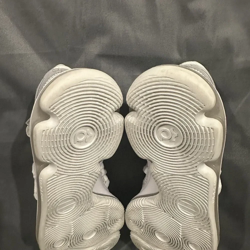 Nike Kevin Durant 10 Still KD Basketball Sneakers Mens 8.5 White 897815-100 Low